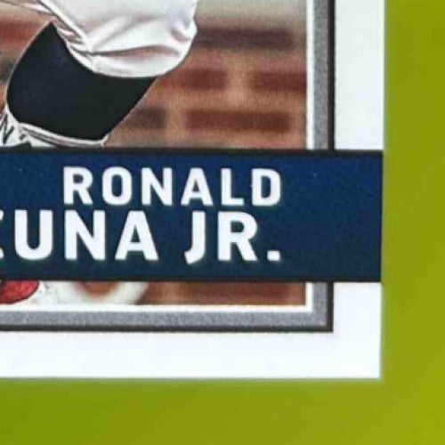 2018 Panini Chronicles Ronald Acuna Jr Classics #23 Atlanta Braves