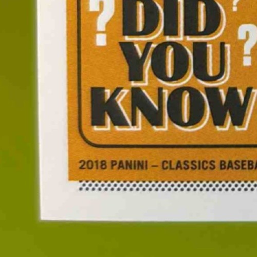 2018 Panini Chronicles Ronald Acuna Jr Classics #23 Atlanta Braves