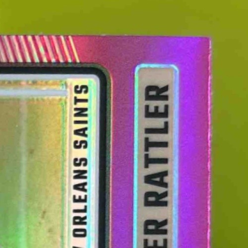 2024 Panini Donruss Optic Spencer Rattler Pink #289 Rated Rookie Saints