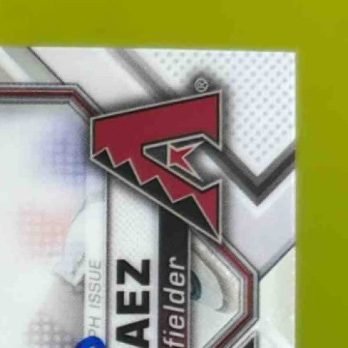 2021 Bowman Chrome Franyel Baez Auto #CPA-FB 1st Prospect Arizona Diamondbacks