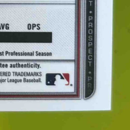 2021 Bowman Chrome Franyel Baez Auto #CPA-FB 1st Prospect Arizona Diamondbacks