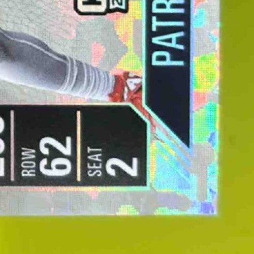 2024 Panini Contenders Patrick Surtain II Cracked Ice Ticket 12/25 #30 Broncos