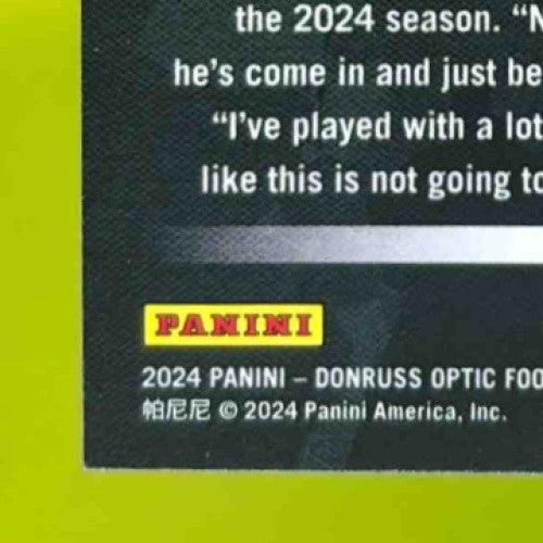 2024 Panini Donruss Optic Jayden Daniels Rookie Recruits #7 RC Commanders