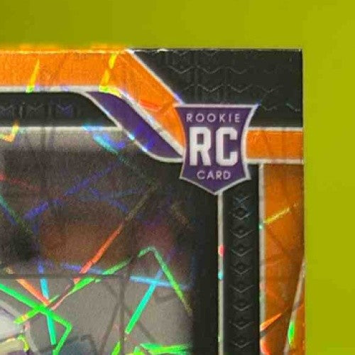 2024 Panini Prizm J.J. McCarthy Lazer #400 RC Minnesota Vikings