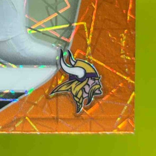 2024 Panini Prizm J.J. McCarthy Lazer #400 RC Minnesota Vikings