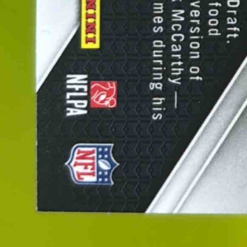 2024 Panini Prizm J.J. McCarthy Lazer #400 RC Minnesota Vikings