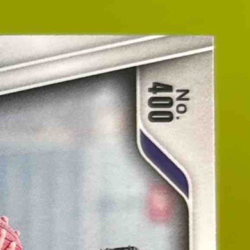 2024 Panini Prizm J.J. McCarthy Lazer #400 RC Minnesota Vikings