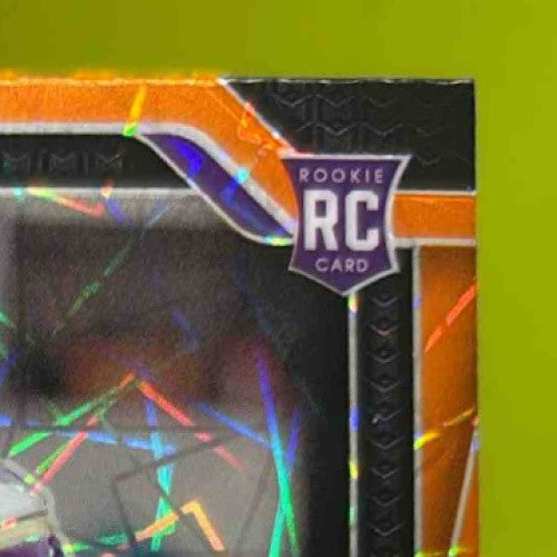 2024 Panini Prizm J.J. McCarthy Lazer #400 RC Minnesota Vikings