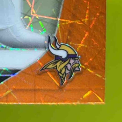 2024 Panini Prizm J.J. McCarthy Lazer #400 RC Minnesota Vikings