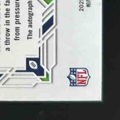 2025 Panini Donruss Jalen Milroe Elite Series Rookies Auto /99 Seattle Seahawks