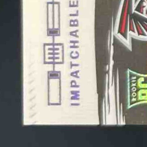 2024 Impeccable Michael Penix Jr ImPatchable Rookies Silver /25 Atlanta Falcons