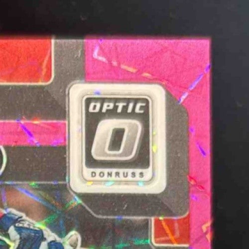 2022 Donruss Optic Jarren Duran Pink Velocity Prizm /249 #40 RC Boston Red Sox