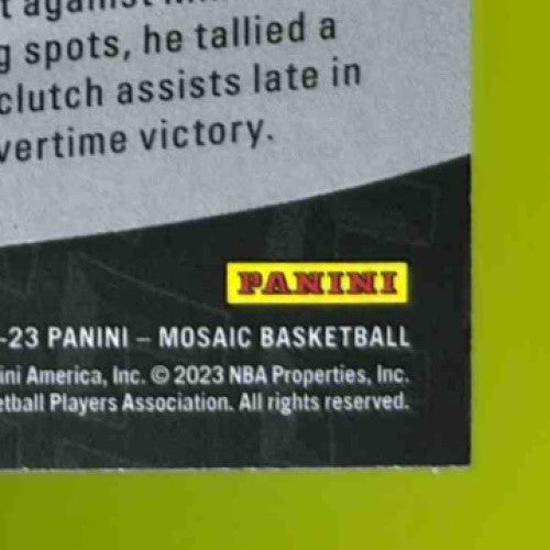2022-23 Panini Mosaic LeBron James Elevate #4 Los Angeles Lakers