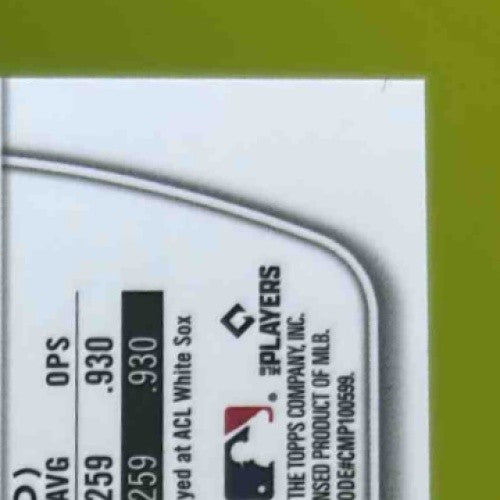 2025 Bowman Javier Mogollon Chrome Auto Reptilian Orange Refractor /25 White Sox