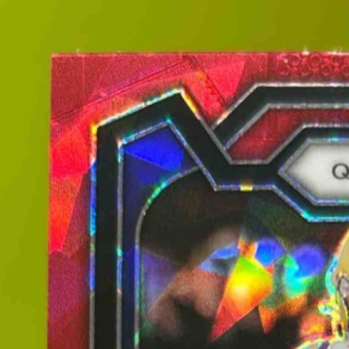 2024 Panini Prizm Collegiate Draft Picks Jayden Daniels Red Ice #108 LSU Tigers