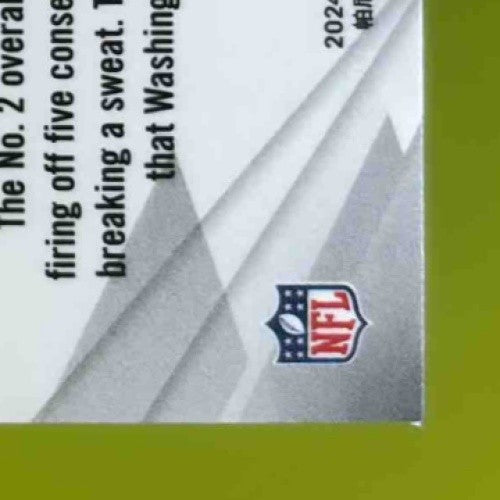 2024 Panini Phoenix Jayden Daniels Hyper #198 RC Washington Commanders