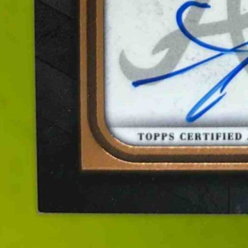 2023 Topps Ozzie Albies Reverence Auto Patch 1/10 #TRAP-OA MEM Atlanta Braves