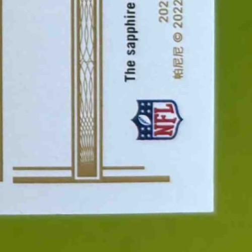 2021 Panini Flawless J.J. Watt Sapphire 9/15 #66 Arizona Cardinals
