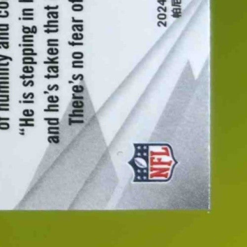 2024 Panini Phoenix Bo Nix Hyper #159 RC Denver Broncos
