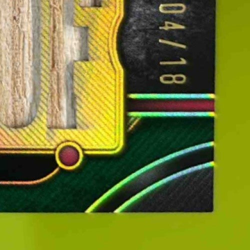 2024 Topps Triple Threads Barry Larkin Auto Relics Emerald 4/18 Cincinnati Reds