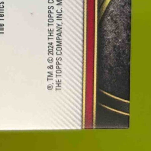 2024 Topps Triple Threads Barry Larkin Auto Relics Emerald 4/18 Cincinnati Reds