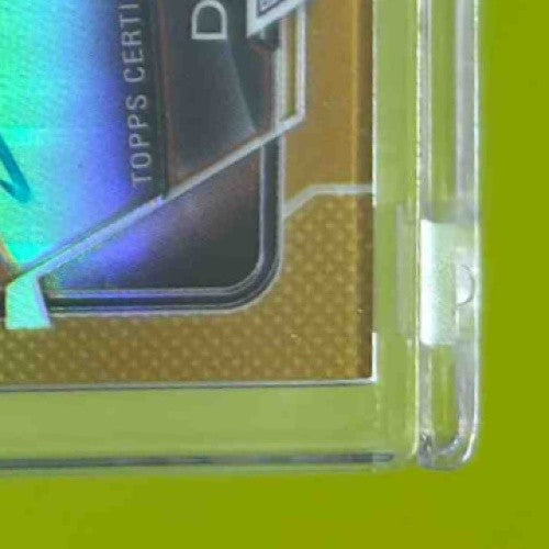 2015 Bowman Dante Fowler Jr Rookie Chrome Refractor Auto Gold /75 Florida Gators
