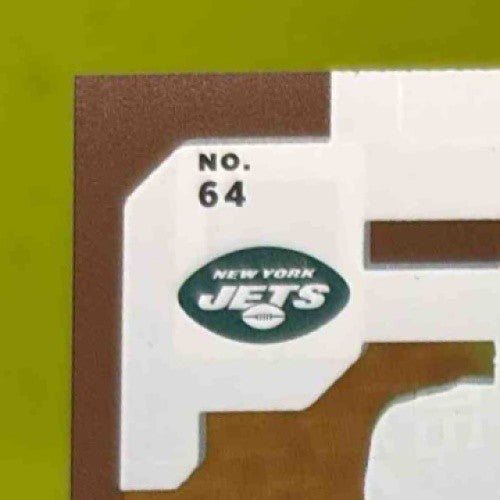2022 Panini Clearly Donruss Breece Hall Rated Rookie Auto Purple /175 #64 Jets