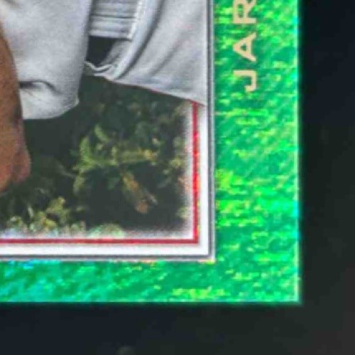 2022 Topps Gallery Jarren Duran Green Pattern 77/99 #49 RC Boston Red Sox