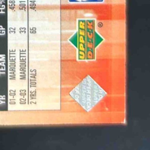 2003-04 Upper Deck Triple Dimensions Dwyane Wade /999 #128 RC Miami Heat