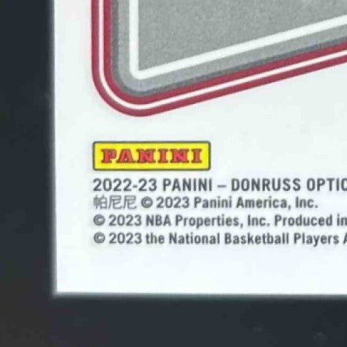 2022-23 Panini Donruss Optic Duncan Robinson Dominators Signatures 3/99 Heat