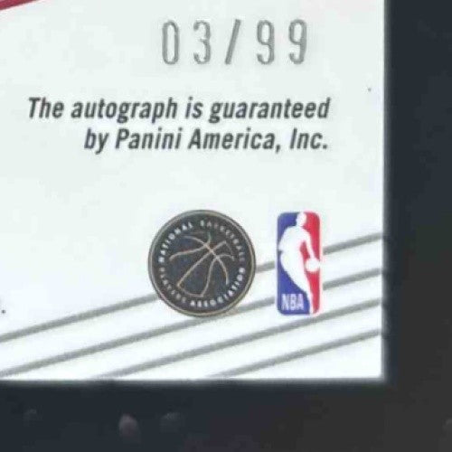 2022-23 Panini Donruss Optic Duncan Robinson Dominators Signatures 3/99 Heat