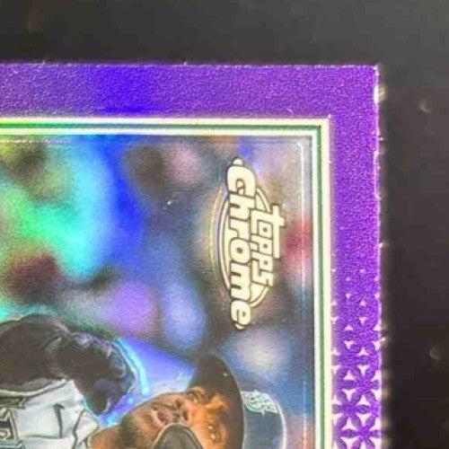 2022 Topps Chrome Update Julio Rodriguez Purple Refractor #USC165 Mariners