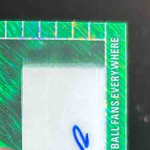 2024 Leaf Collective Cameron Ward Pro Set 1989 Auto Shimmer Green RC Hurricanes