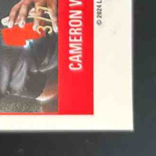 2024 Leaf Collective Cameron Ward Pro Set 1989 Auto Shimmer Green RC Hurricanes