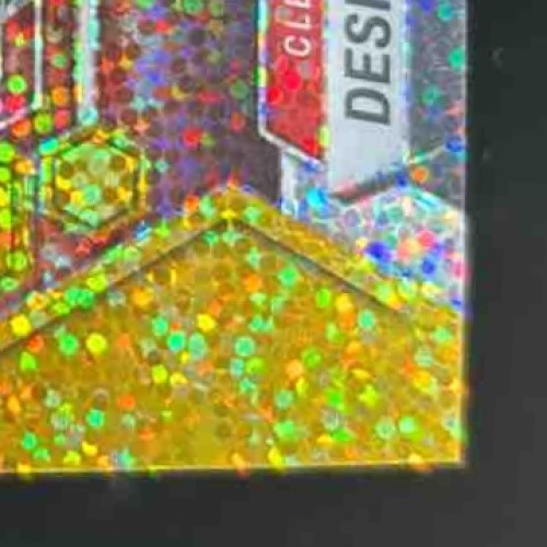 2023 Panini Mosaic Deshaun Watson Gold Sparkle Prizm 18/24 #48 Cleveland Browns