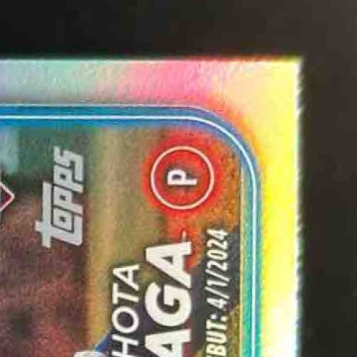 2024 Topps Update Shota Imanaga Rainbow Foil #US281 Chicago Cubs