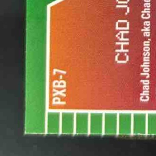 2024 Leaf Chad Johnson Pro Set Pixel Bowl '89 Shimmer Silver /10 Bengals