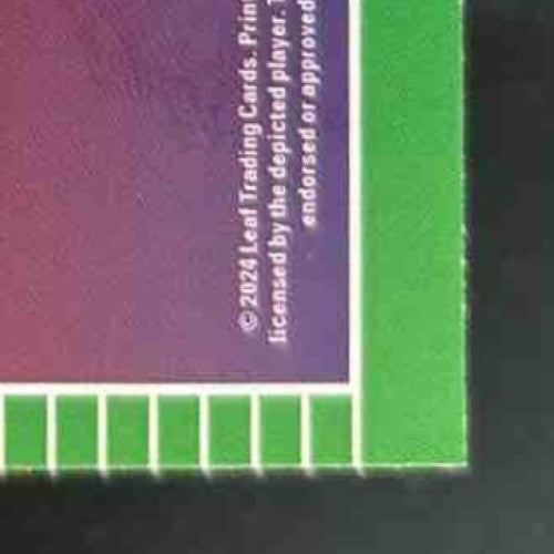 2024 Leaf Chad Johnson Pro Set Pixel Bowl '89 Shimmer Silver /10 Bengals