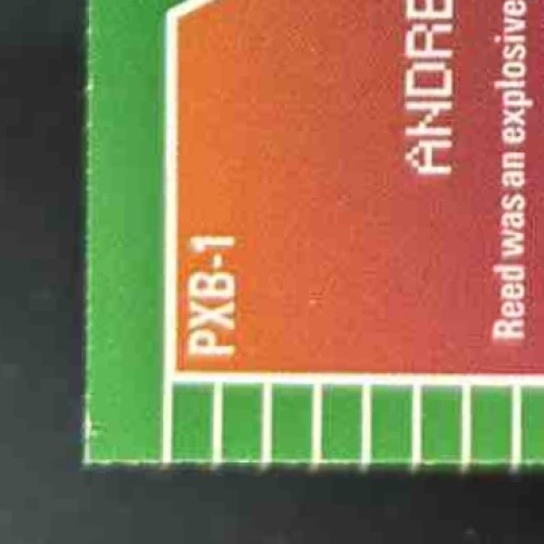 2024 Leaf Andre Reed Pro Set Pixel Bowl '89 Shimmer Light Blue /25 Bills