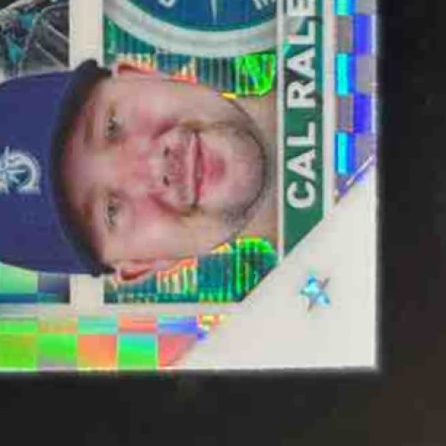 2023 Topps Chrome Cal Raleigh X-Fractor #141 Seattle Mariners