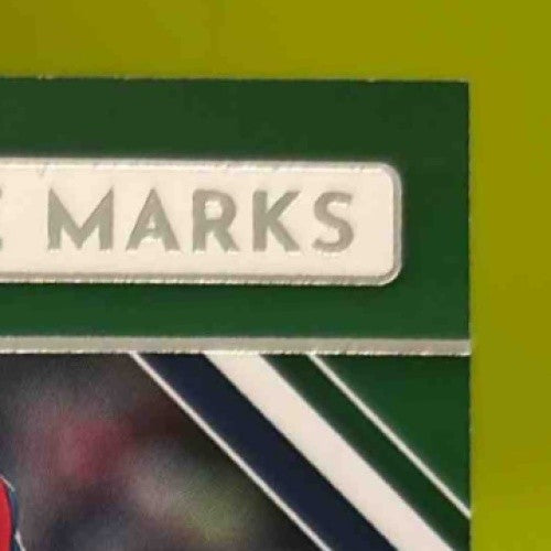 2022 Panini Donruss Jakobi Meyers Signature Marks Green /25 New England Patriots