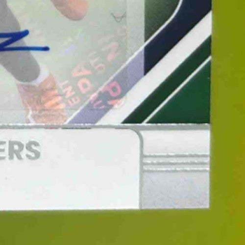 2022 Panini Donruss Jakobi Meyers Signature Marks Green /25 New England Patriots