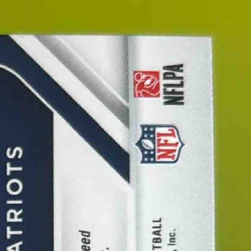 2022 Panini Donruss Jakobi Meyers Signature Marks Green /25 New England Patriots