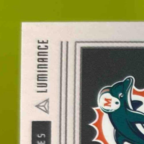 2024 Luminance Patrick Surtain Shutter Signatures Gold /50 Auto Miami Dolphins