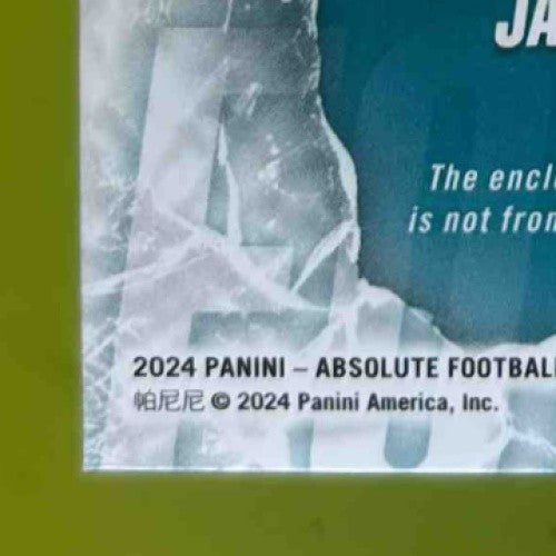 2024 Panini Absolute Jaylen Wright Rookie Force #RF-JWT MEM RC