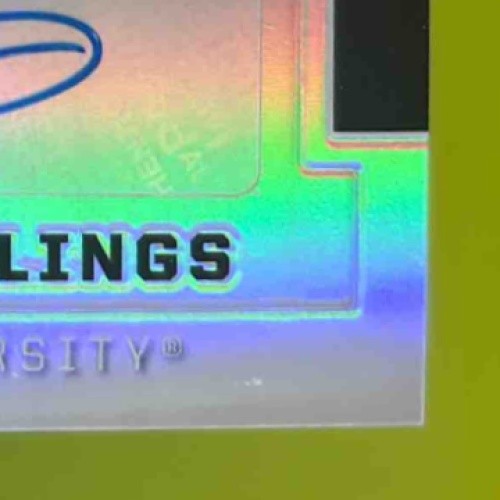 2016 Panini Prizm Collegiate Draft Picks Andrew Billings Auto Prizms #182 RC