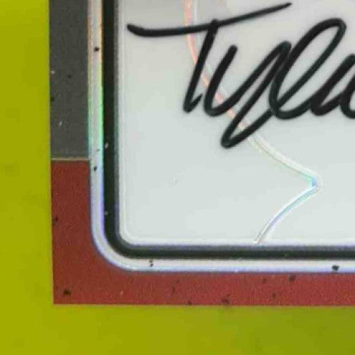 2016 Donruss Optic Tyler Ervin Rated Rookie Auto Red /50 #198 RC Houston Texans