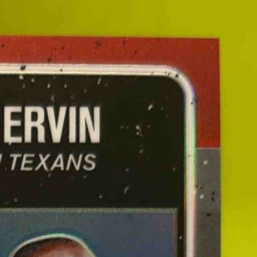 2016 Donruss Optic Tyler Ervin Rated Rookie Auto Red /50 #198 RC Houston Texans