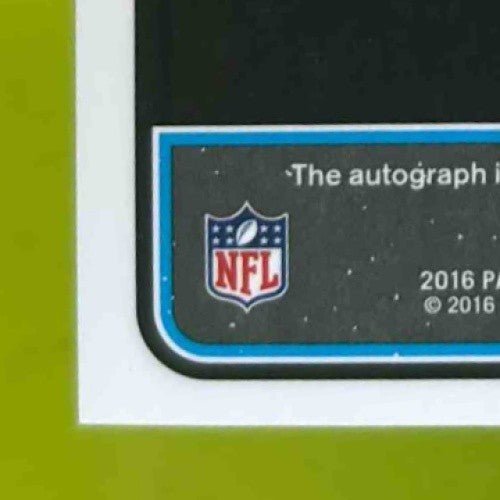 2016 Donruss Optic Tyler Ervin Rated Rookie Auto Red /50 #198 RC Houston Texans