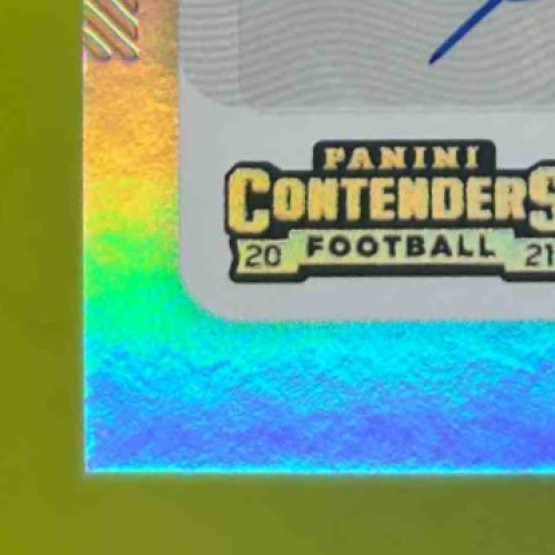 2021 Panini Contenders Tre Nixon Championship Ticket /49 #254 Auto RC Patriots